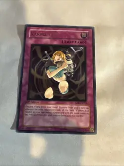Yu-Gi-Oh! TCG Karma Cut SOI-EN053 Shadow of Infinity Ultimate Rare 1st Edition - Image 1