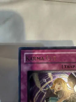 Yu-Gi-Oh! TCG Karma Cut SOI-EN053 Shadow of Infinity Ultimate Rare 1st Edition - Image 2
