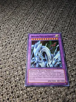 YuGiOh Dragon Master Knight LCYW-EN050 Ultra Rare 5000 ATK Fusion NM Legendary 3 - Image 1