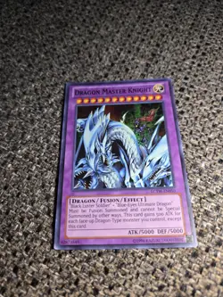 YuGiOh Dragon Master Knight LCYW-EN050 Ultra Rare 5000 ATK Fusion NM Legendary 3 - Image 3