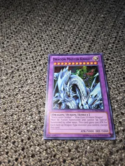 YuGiOh Dragon Master Knight LCYW-EN050 Ultra Rare 5000 ATK Fusion NM Legendary 3 - Image 4
