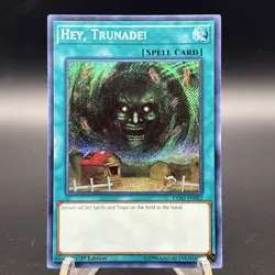 Yu-Gi-Oh! TCG Hey Trunade 1st Edition Secret Rare EXFO-EN062 NM - Image 1