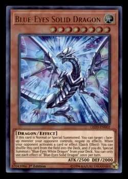 Blue-Eyes Solid Dragon UR Legendary Duelists: White Dragon Abyss LED3-EN002 - Image 1