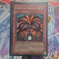 Konami Yu-Gi-Oh! TCG Exodia the Forbidden One MC1-EN001 Secret Rare Holo LE - Image 1
