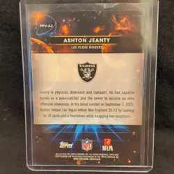 ASHTON JEANTY VENUS 2025 Topps Cosmic Chrome RC SSP Planetary Pursuit 🔥 Raiders - Image 2