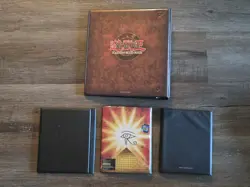 4x Yugioh Trading Card Game 3 Ring Binder Empty 1996 Konami + Smalls Vintage Lot - Image 2