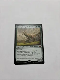 MTG Ghalta, Stampede Tyrant the Lost Caverns of Ixalan - Image 1
