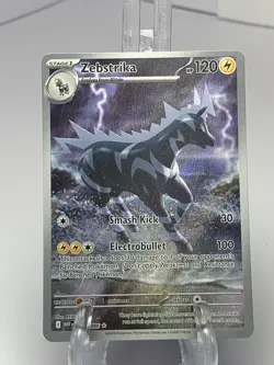 Pokemon TCG Zebstrika 115/086 Illustration Rare White Flare - Image 1