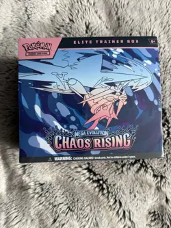Pokemon Chaos Rising Etb Brand New Factory Sealed - Image 1