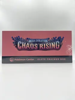 Pokemon Center Chaos Rising ETB Sealed Brand New, Very Minor Tear - Image 4