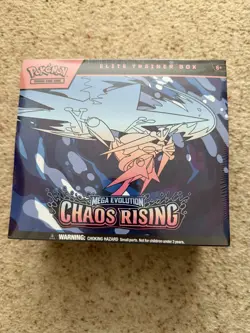 Pokemon TCG Chaos Rising ETB (Elite Trainer Box) Brand New & Factory Sealed - Image 1