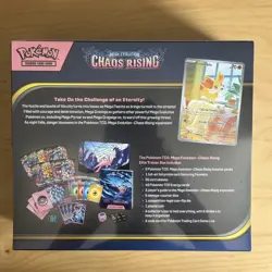 Pokemon TCG Mega Evolution Chaos Rising Elite Trainer Box ETB Sealed Brand New - Image 4