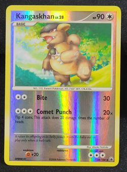 Pokemon TCG Kangaskhan 38/100 Reverse Holo Uncommon Majestic Dawn LP - Image 1