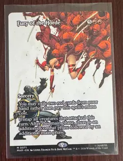 Fury of the Horde (Borderless) Marvel Universe Eternal-Legal Regular - Image 1