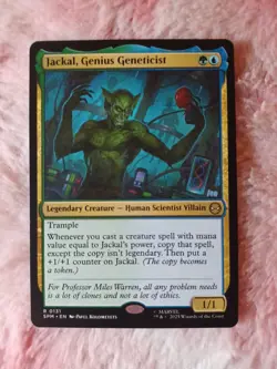 MTG Jackal, Genius Geneticist #131 Marvel's Spider-Man Magic: The Gathering - Image 1