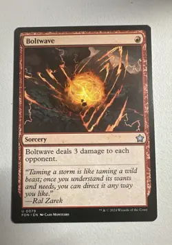 Boltwave Foundations Regular Magic the Gathering MTG - Image 1