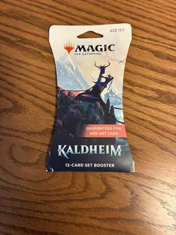 Magic the Gathering Kaldheim 12 Card Set Booster Pack x (10). - Image 1