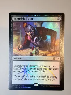 Vampiric tutor - Foil - English - MTG Judge promo - NM - Image 1