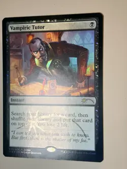 Vampiric tutor - Foil - English - MTG Judge promo - NM - Image 4