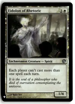 Eidolon of Rhetoric LP Foil 10 The List Reprints Magic: The Gathering - Image 1