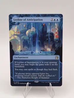 MTG 1x Leyline of Anticipation 23 Wilds of Eldraine Enchanting Tales Magic x1 NM - Image 1