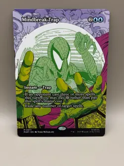 MINDBREAK TRAP (BORDERLESS) 11 MARVEL UNIVERSE ETERNAL-LEGAL MTG NM/M - Image 1