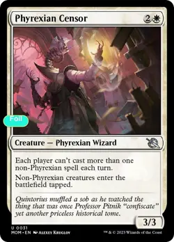 Phyrexian Censor - Foil - MOM - 31 NM/LP - Image 1