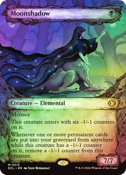 Moonshadow Foil Showcase Lorwyn Eclipsed NM MTG - Image 1