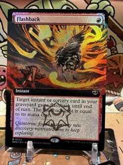 Flashback (Extended) ✨FOIL✨ [Secrets Of Strixhaven] MTG - Image 1