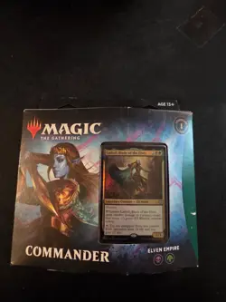 Magic: The Gathering Commander Kaldheim Elven Empire Lathril 100-Card Foil Deck - Image 1