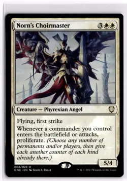 Norn's Choirmaster Phyrexia: All Will Be One 8 LP x1 MTG Magic: the Gathering - Image 1