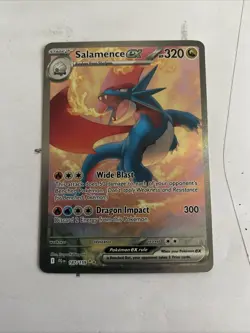 Pokemon SALAMENCE EX 187/159 Journey Together Special Illustration Rare Holo NM - Image 1