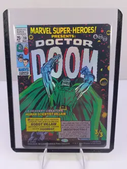 Doctor Doom (Borderless Foil) (#0394) NM Marvel Super Heroes MTG Card - Image 1