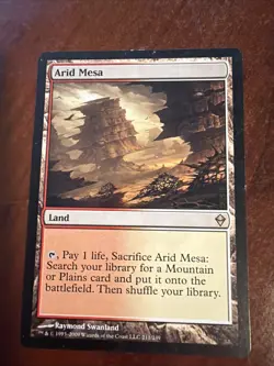 Arid Mesa Zendikar Fetch Land 2009 Regular MTG - Image 1