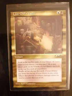 MtG - Lim-Dul's Vault (Alliances) - Image 1