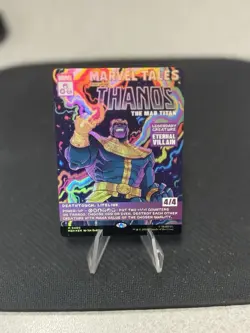 Thanos, The Mad Titan (Borderless) (0400) Marvel Super Heroes Foil - Image 2
