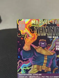 Thanos, The Mad Titan (Borderless) (0400) Marvel Super Heroes Foil - Image 3