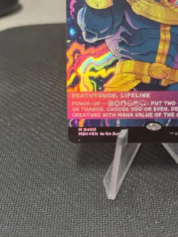 Thanos, The Mad Titan (Borderless) (0400) Marvel Super Heroes Foil - Image 4