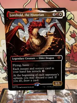 Lorehold, the Historian (Borderless) NF [Secrets Of Strixhaven] MTG - Image 1