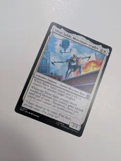 MTG - Silver Sable, Mercenary Leader - Marvel's Spider-Man NM/M Condition - Image 2