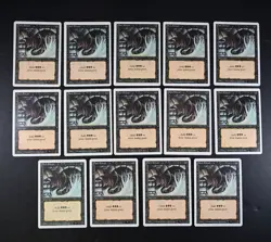 14 NM Dark Ritual MTG Revised Edition Vintage Magic Cards - Image 1