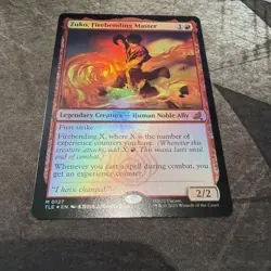 Zuko, Firebending Master MTG TLE 127 Avatar: The Last Airbender Foil NM - Image 1