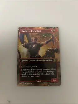 Hawkeye, Trick Shot (Borderless) Commander: Marvel Super Heroes Regular - Image 1