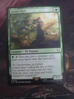 Elvish Piper Commander: the Lord of the Rings: Tales of Middle-Earth Regular - Image 1