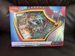 Pokemon TCG Roaring Moon ex Box. 4 Booster Packs, Foil Promo Cards. Sealed - Image 1