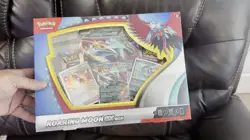 Pokemon TCG Roaring Moon ex Box. 4 Booster Packs, Foil Promo Cards. Sealed - Image 2