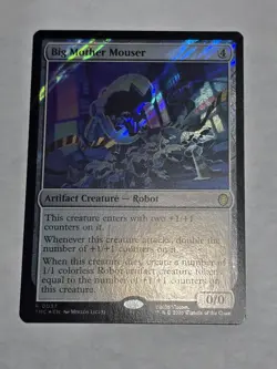 Big Mother Mouser (Surge Foil) Commander: Teenage Mutant Ninja Turtles Foil - Image 1