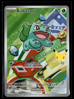 Pokemon Bulbasaur 037 Me: Mega Evolution Promo Holo NM - Image 1