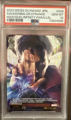 2023 WEISS SCHWARZ JAPANESE MARVEL PREMIUM BOOSTER #009 AWAKENING DR.STRANGE - Image 1