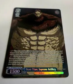 Beast Titan: Supreme Artillery TTR - Attack on Titan: Final Season Weiss Schwarz - Image 2